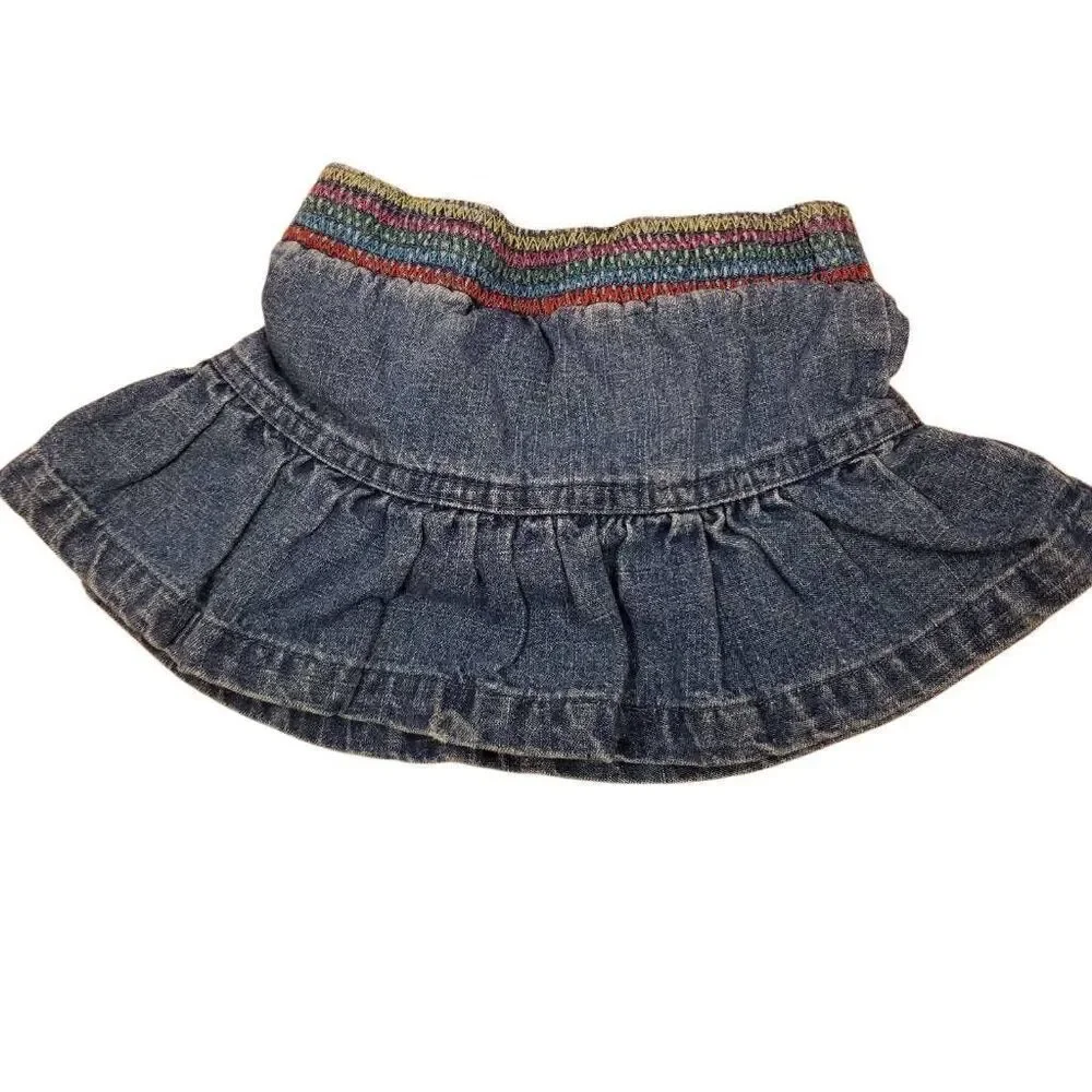 Wonderkids denim skort 12 months